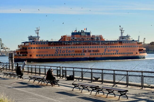 Staten Island Ferry in the daytime