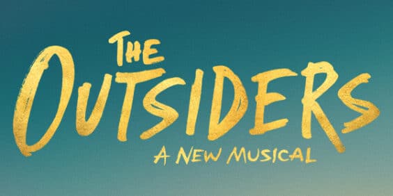 The new musical drama titled The Outsiders at the Bernard B. Jacobs Theatre in New York City