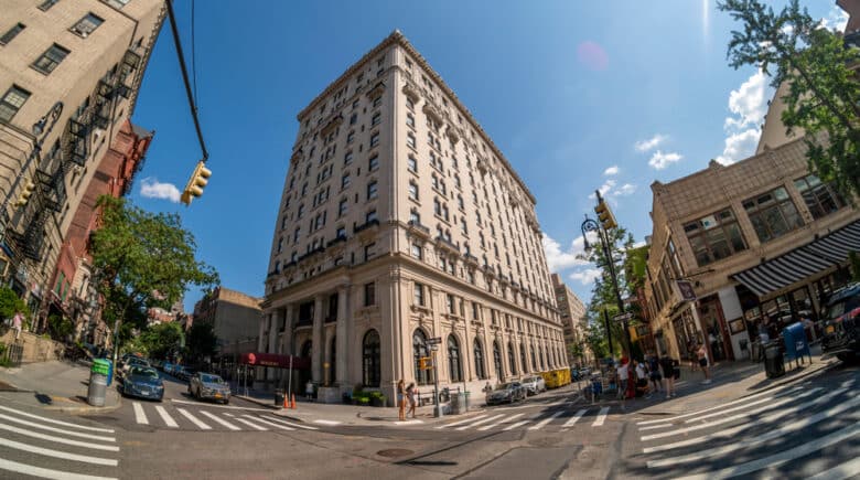 The Hotel Bossert on Montague Street in the Brooklyn Heights