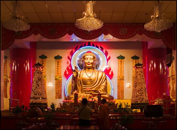 Mahayana Buddhist Temple - Chinatown, Manhattan, NYC