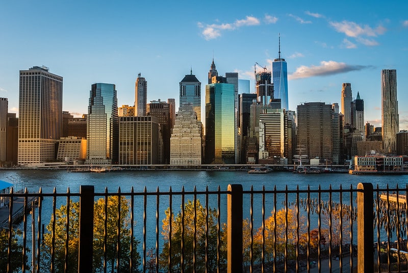 Manhattan from the Brooklyn Heights promenade