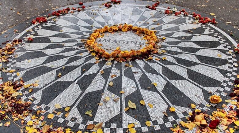 Strawberry Fields and the Imagine Mosaic