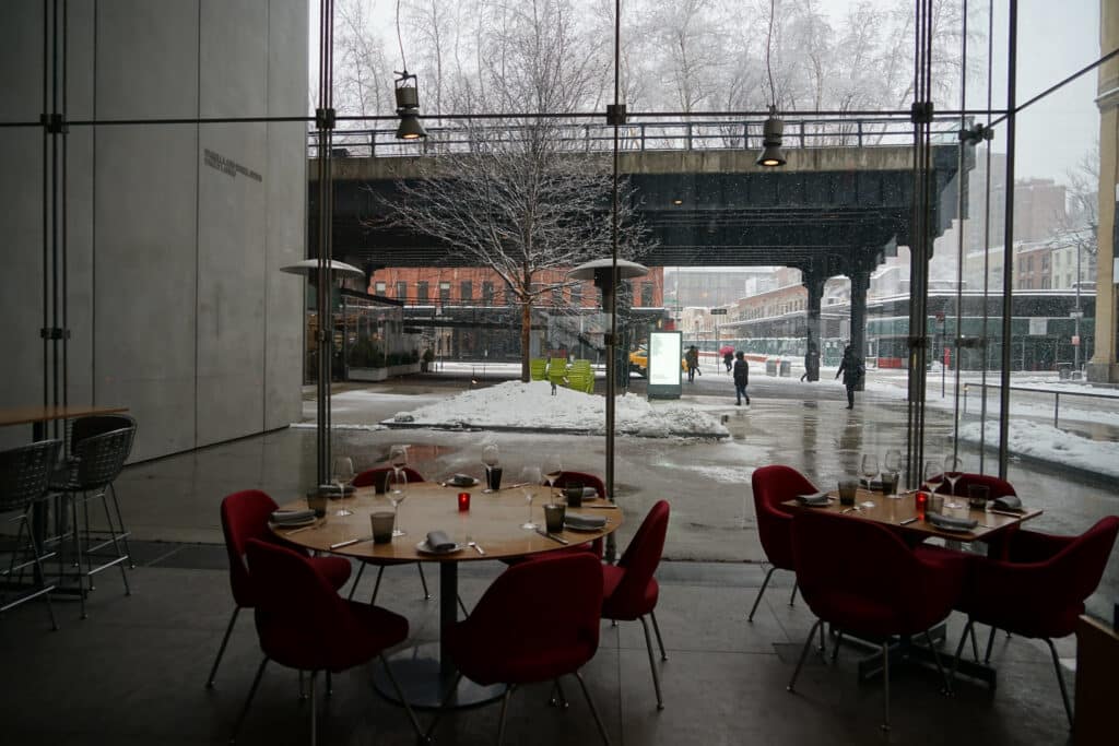Untitled Cafe at The Whitney Museum