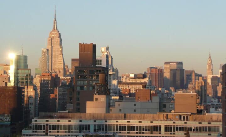 Grand and beautiful New York City architecture seen during sightseeing