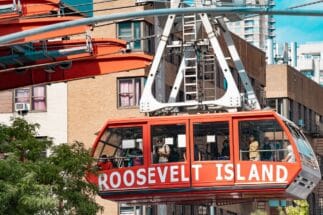 roosevelt island tram, aerial tramway, new york city