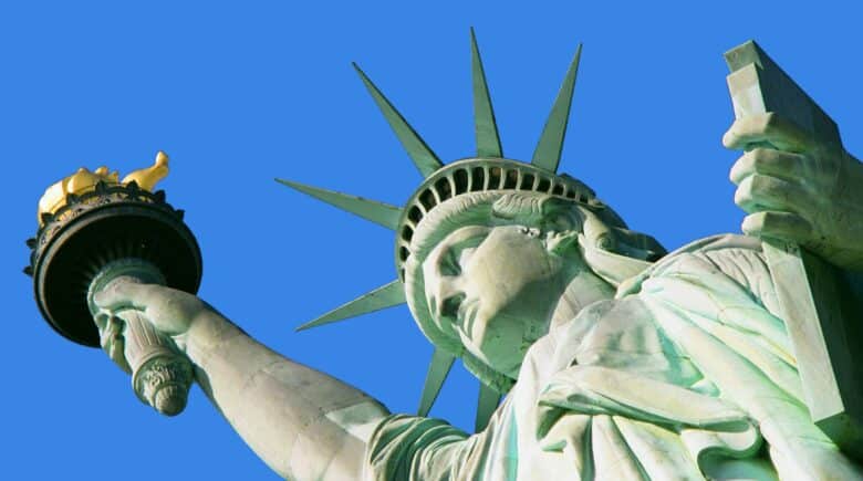 The Statue of Liberty, Liberty Island, NY