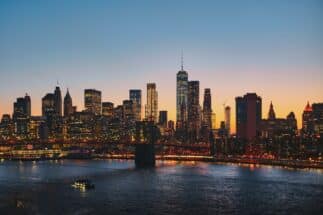 city lights new york
