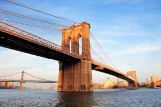 Brooklyn Bridge over East River