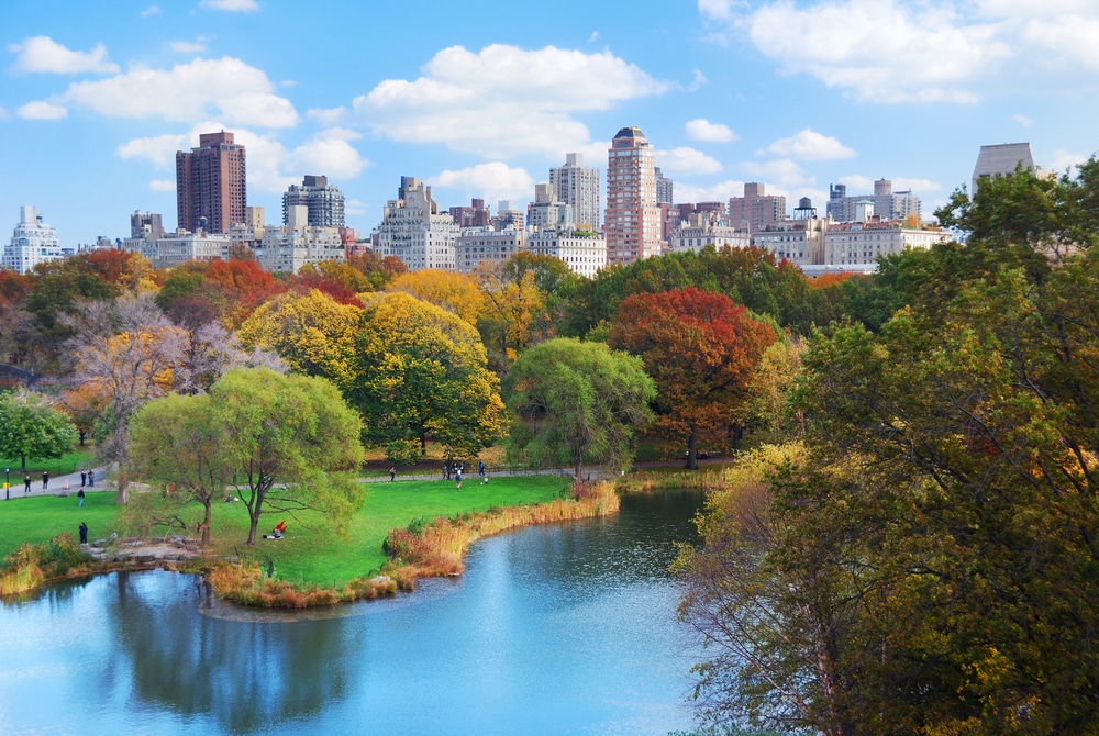 New York City Manhattan Central Park panorama