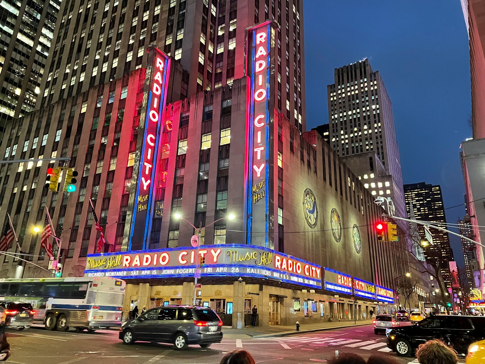 Image of Radio City Music Hall at Rockefeller Center