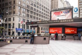 Inside Madison Square Garden in New York City