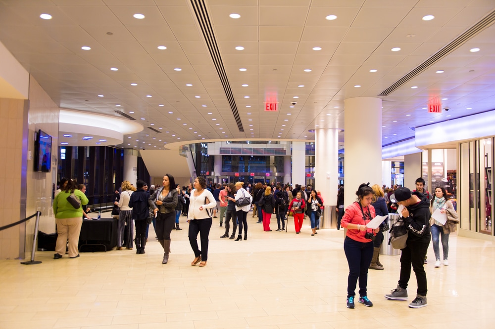 Inside Madison Square Garden in New York City