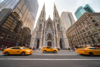 New York City landmark, St. Patrick's Cathedral