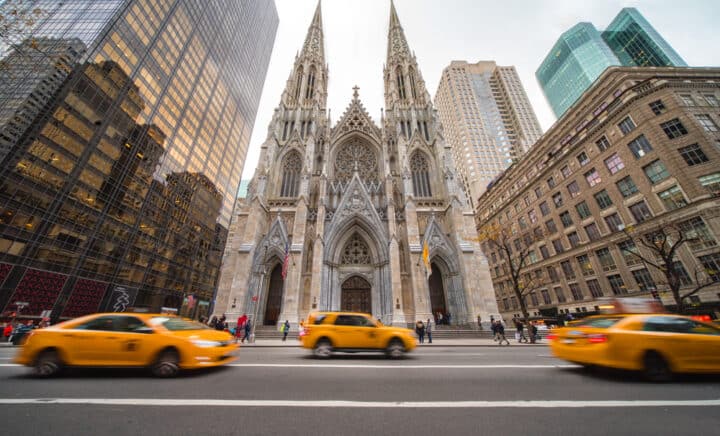 New York City landmark, St. Patrick's Cathedral