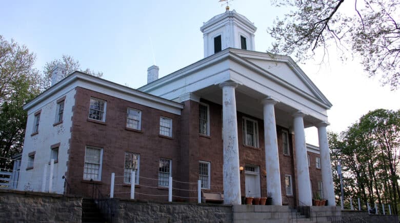 The old Third County Court House, Historic Richmond Town