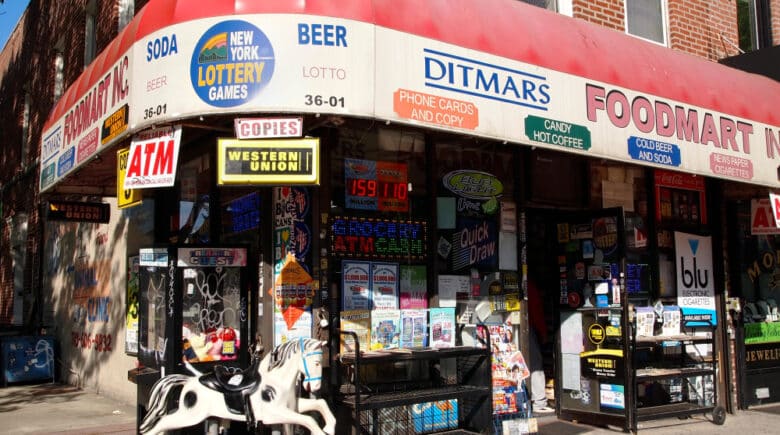 Ditmars Foodmart at the corner of Ditmars Boulevard and 36th St. in Queens