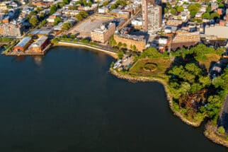 Aerial view of Astoria Queens at Ways Reef