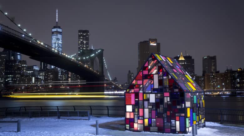 Tom Fruin's Stained Glass House