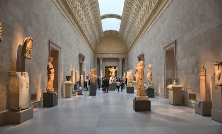 Exhibition of Greek Art at Metropolitan Museum of Art