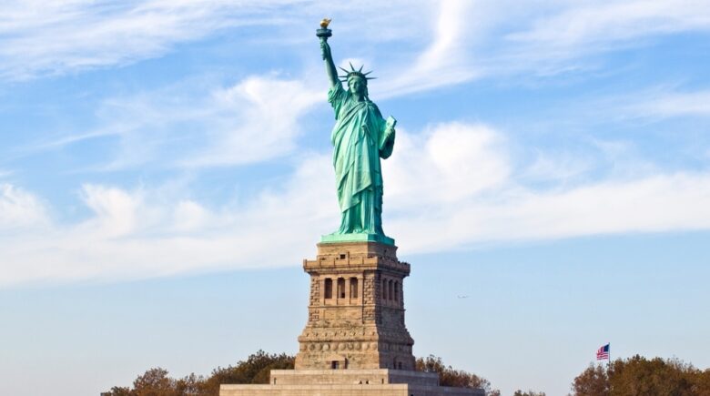 Statue of Liberty stands tall in NYC