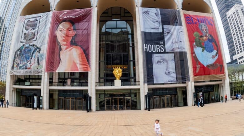 The Metropolitan Opera in Lincoln Center