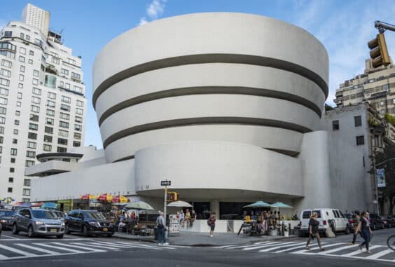 Solomon R. Guggenheim Museum is the permanent home of a continuously expanding collection of art