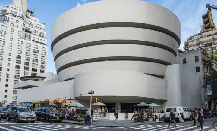 Solomon R. Guggenheim Museum is the permanent home of a continuously expanding collection of art