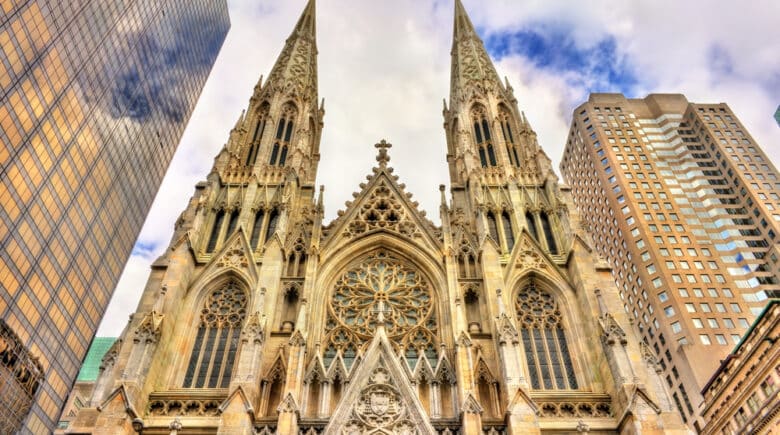 The Cathedral of St. Patrick in Manhattan