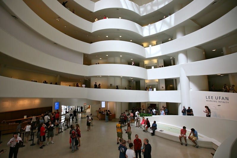 Floors in the Solomon R. Guggenheim Museum