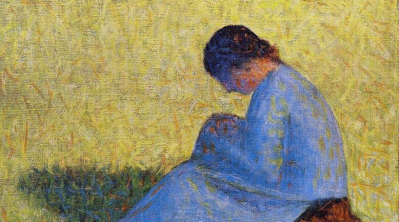 Georges Seurat: 1882-83 Seated Woman – NYC, Solomon R. Guggenheim Museum