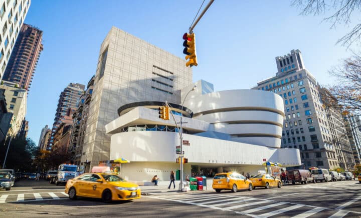 The Solomon R. Guggenheim Museum of modern and contemporary art