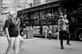 Just A Hop, Skip, And A Jump during the RIDE Experience Tour Bus