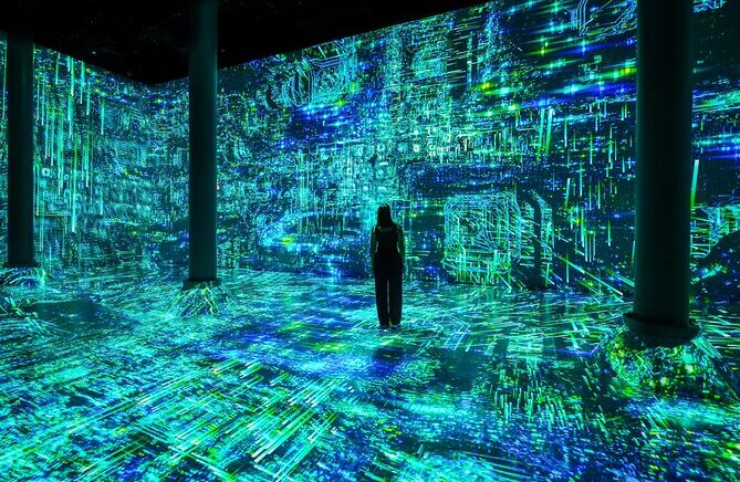 Artechouse NYC Immersive Art Exhibit