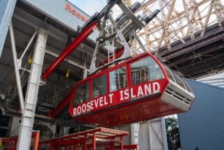 Roosevelt Tramway Cable Car in Roosevelt Island