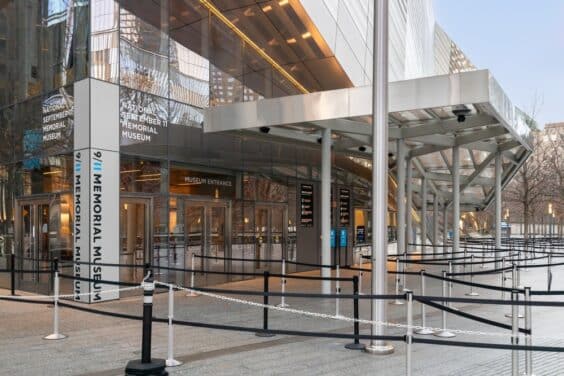 The 9-11 Memorial and Museum is located at the World Trade Center site where the towers were attacked on September 11, 2001.