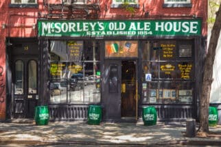 Historic McSorley's Old Ale House in New York City