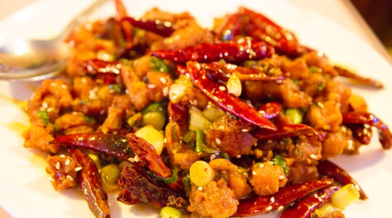 Chong qing chicken, Famous Sichuan Restaurant