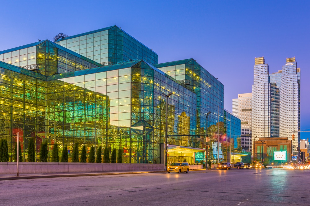 The Jacob K. Javits Convention Center in Hell's Kitchen