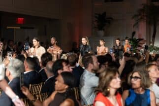 Models walk for Dennis Basso runway show at New York Spring Summer 2024 Fashion Week at 583 Park Avenue in New York on September 11, 2023. New York City Fasion Week is Back Again September 6-8, 2024 and will be one of the best NYC events this weekend.