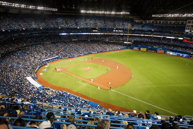 Baseball game in NYC’s Yankee Stadium