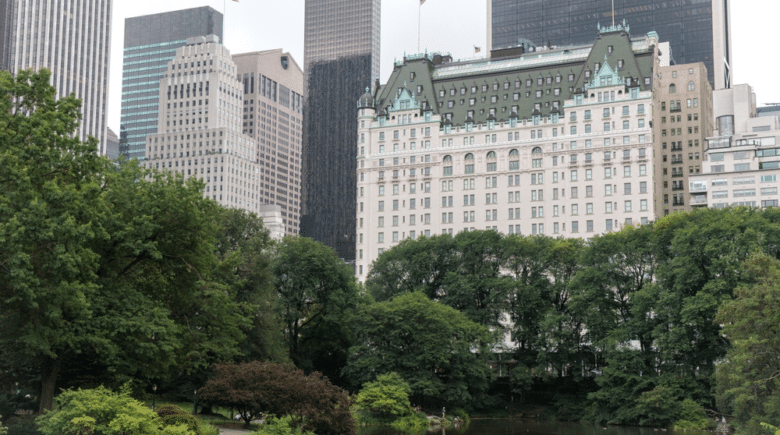 Plaza hotel in Manhattan