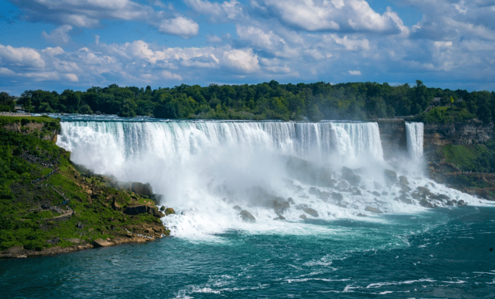 The Niagara Falls are part of the New York City travel guide