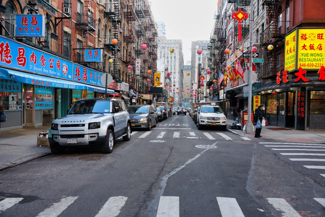 A street in Chinatown