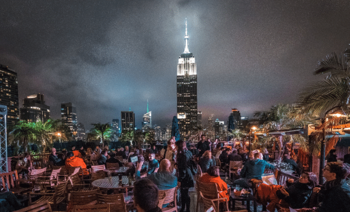 230 Fifth Rooftop Bar seen during a New York City travel guide