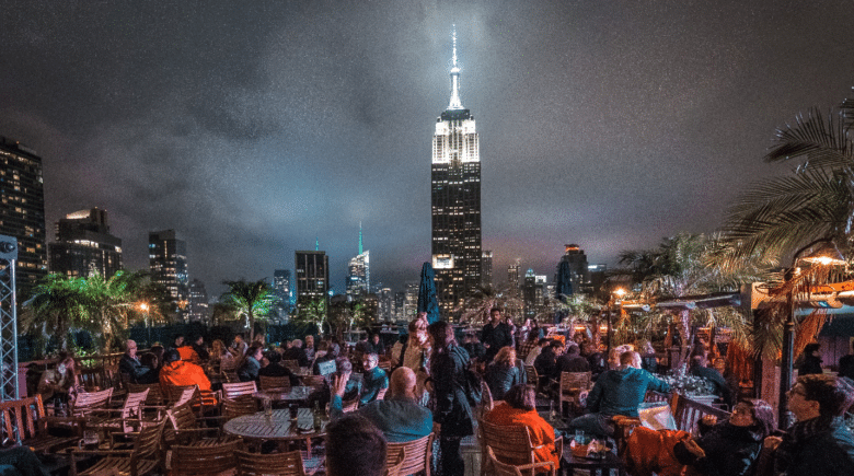 230 Fifth Rooftop Bar seen during a New York City travel guide