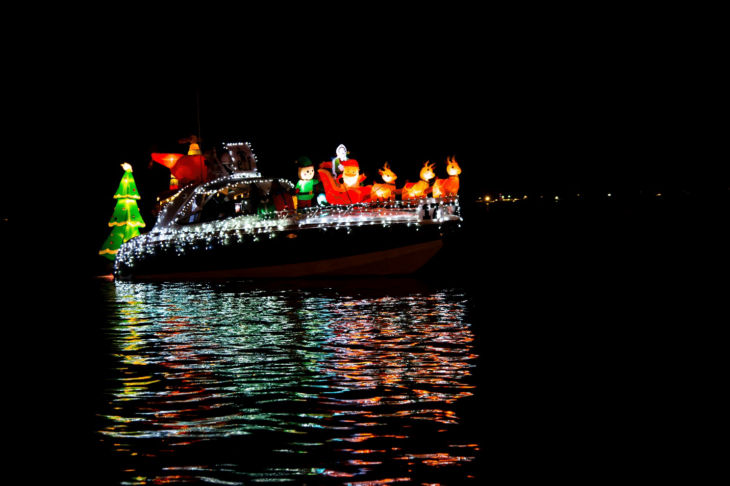 A boat in the water seen during a New York City travel guide