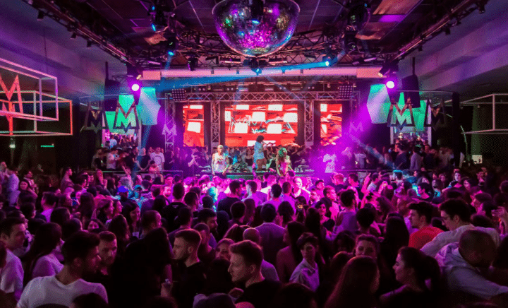 A nightclub in New York City.