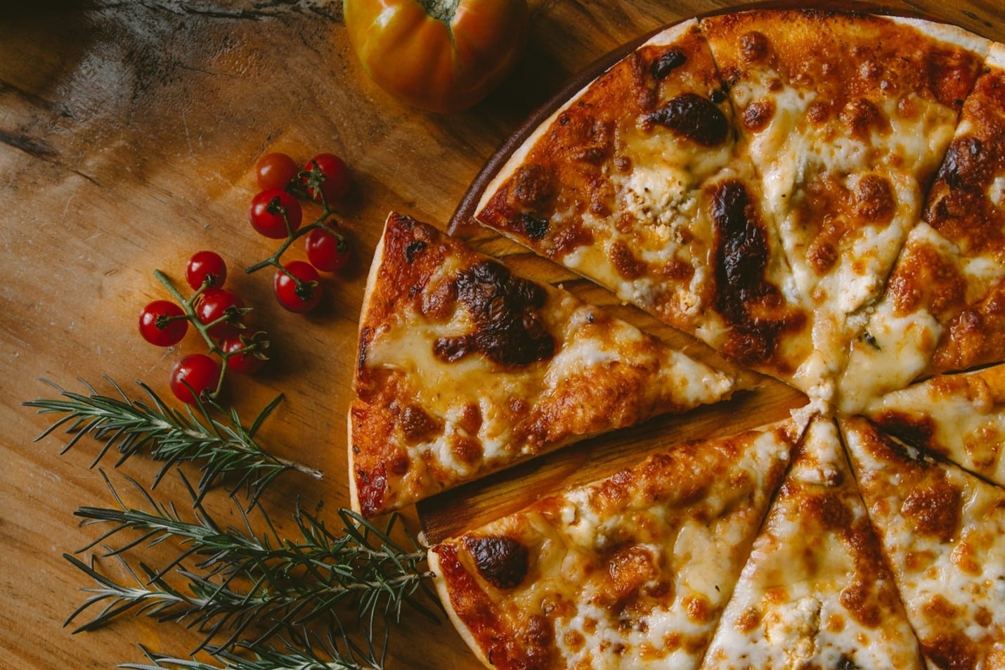 Slices of pizza eaten during a city trip to New York