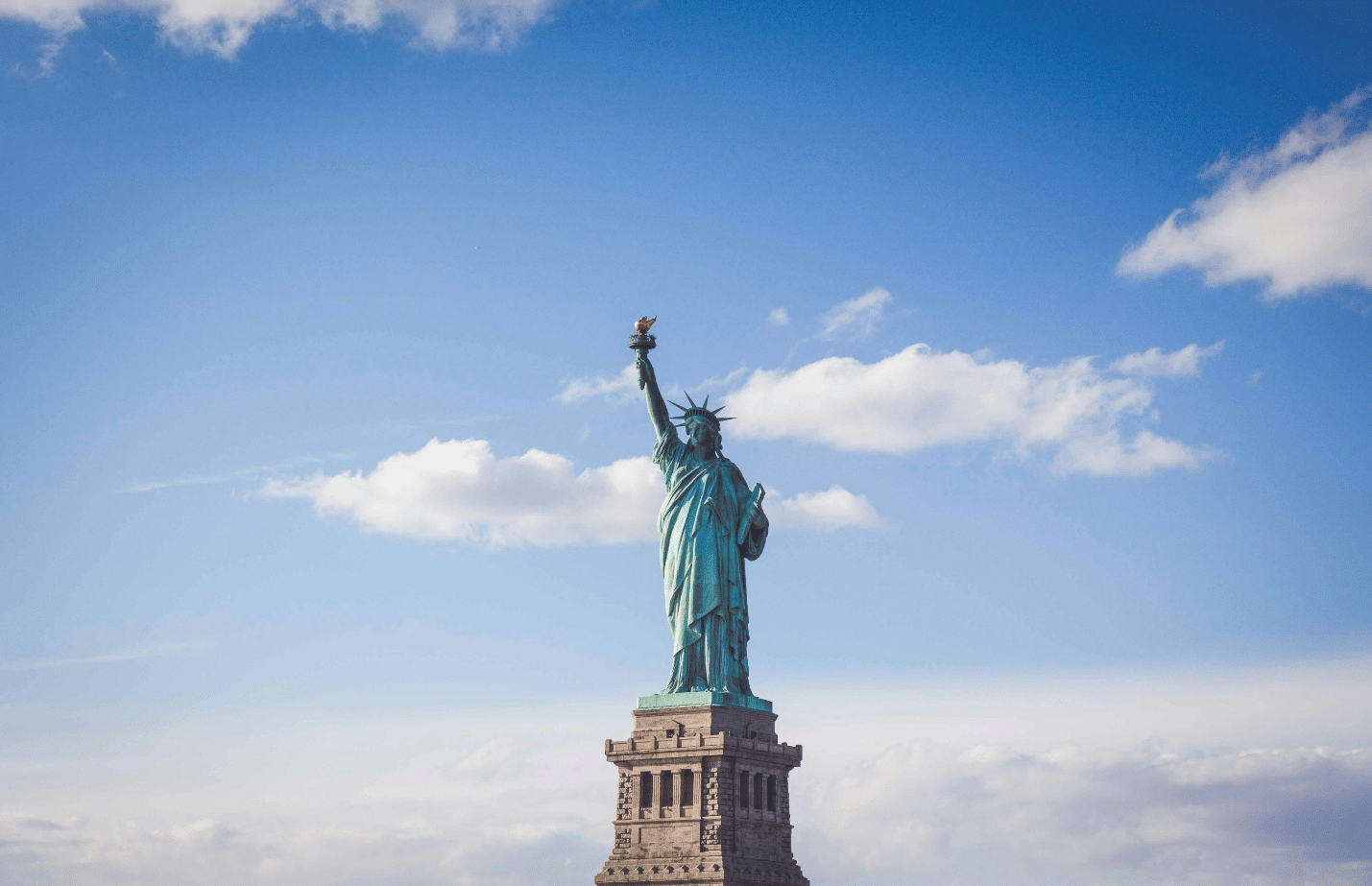 Statue of Liberty seen during a small group tour in New York City