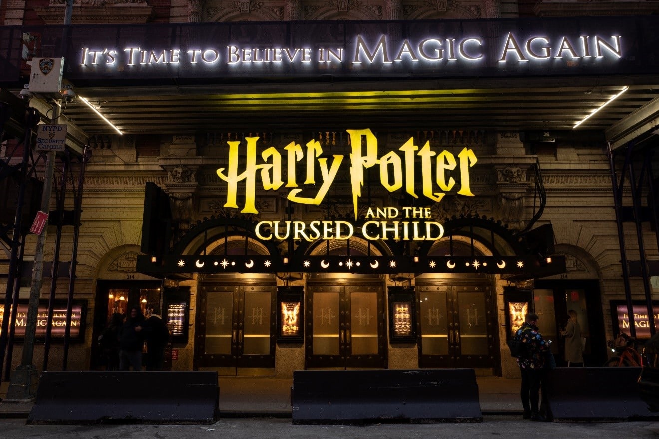 Advertisements for Harry Potter and the Cursed Child